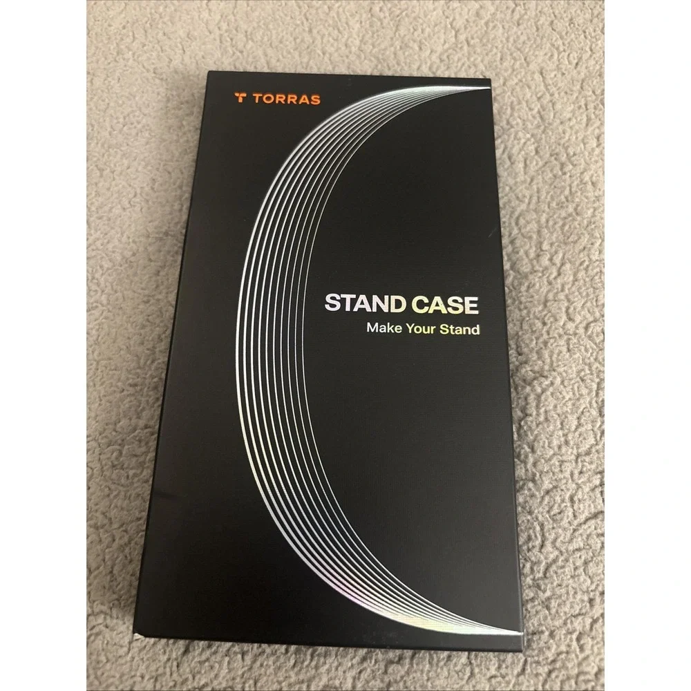 TORRAS Upgrade 360 Magnetic Stand for iPhone 17‎ PRO Case -Black